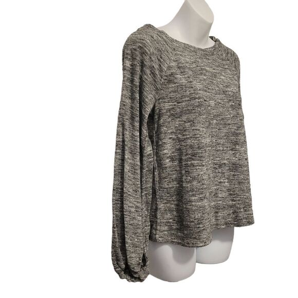 2/$20 Lou & Grey Top Grey Sweatshirt Blouse Size: XS - Picture 2 of 5